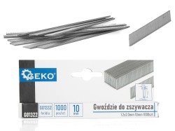 Hřeby do sponkovačky 1,2x2,0mm 10mm 1000 ks (obrázek pro) Hřeby do sponkovačky 1,2x2,0mm 10mm 1000 ks