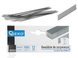 Hřeby do sponkovačky 1,2x2,0mm 12mm 1000 ks (obrázek pro) Hřeby do sponkovačky 1,2x2,0mm 12mm 1000 ks