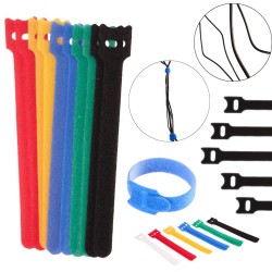 (obrázek pro) Pásek na suchý zip, organizér kabelů 150x12mm, 12ks GEKO