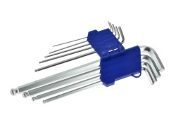 (obrázek pro) Imbusové klíče s kuličkou 1,5-10mm, 9ks