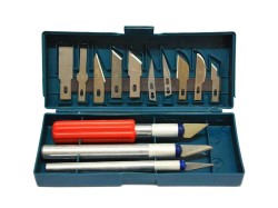 (obrázek pro) Modelářské nože, sada 13 ks