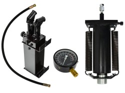 (obrázek pro) Náhradní sada k lisu 50t, rychločerpadlo, manometr, válec