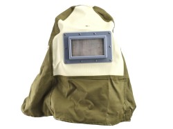 (obrázek pro) Ochranná maska s přilbou na pískování GEKO