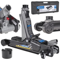 (obrázek pro) Pojízdný hydraulický zvedák 2,5t nízkoprofilový, kufr GEKO