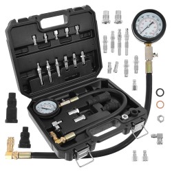 (obrázek pro) Kompresiometr pro vznětové motory, sada 20ks, tester komprese GEKO