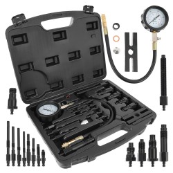 (obrázek pro) Kompresiometr pro vznětové motory, sada 17ks, tester komprese GEKO