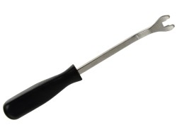 (obrázek pro) Nástroj pro stahování čalounických spon, k demontáži čalounění GEKO