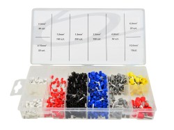 (obrázek pro) Sada lisovacích dutinek a konektorů 685ks GEKO