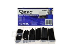 (obrázek pro) Assorted Heat Shrink Tubing Kit Black 127pcs