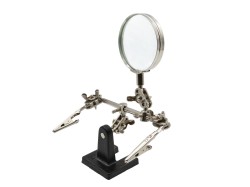 Držák s lupou, třetí ruka GEKO (obrázek pro) Držák s lupou, třetí ruka GEKO