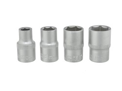 (obrázek pro) Nástrčné hlavice 10-19mm, 1/2″, 4ks GEKO