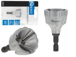 (obrázek pro) Odhrotovač vnější, do vrtačky, pro průměry 3 - 19 mm GEKO