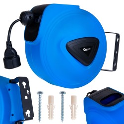 Automatický navíjecí buben s prodlužovacím kabelem 15+1,5 m (obrázek pro) Automatický navíjecí buben s prodlužovacím kabelem 15+1,5 m