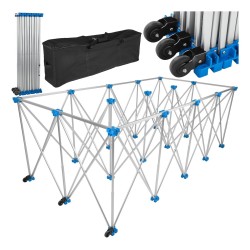 Skládací stůl na pokládku velkých dlaždic 230x118x85cm 1000kg