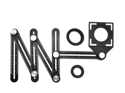 (obrázek pro) Šestiramenná šablona pro přenos pozice otvoru