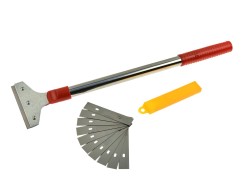 (obrázek pro) Škrabka na odstraňování barev ze stěn a oken GEKO