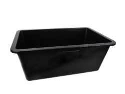 Obdélníkový kontejner pro stavební práce 80 litrů (obrázek pro) Obdélníkový kontejner pro stavební práce 80 litrů