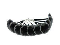 (obrázek pro) Opravný hříbek se záplatou 4 mm pro pneumatiky, sada 10 ks