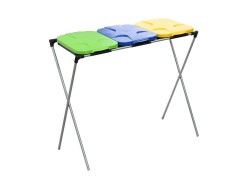 (obrázek pro) Stojan pro 3 pytle na tříděný odpad GEKO