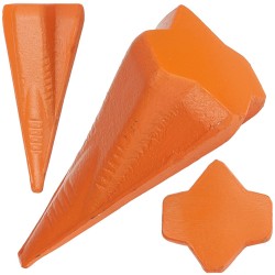 Čtyřcestný štípací klín na dřevo 1,8 kg ocel (obrázek pro) Čtyřcestný štípací klín na dřevo 1,8 kg ocel