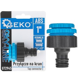 (obrázek pro) 1″ koncovka na kohoutek s redukcemi 3/4″ & 1/2″ SKY-LINE