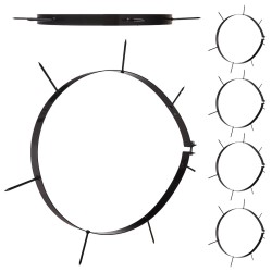 Objímka s hroty na zahradní válec, sada 5ks GEKO (obrázek pro) Objímka s hroty na zahradní válec, sada 5ks GEKO