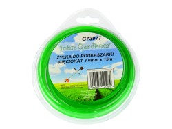 (obrázek pro) Žací struna do křovinořezu, pětihran, 3mm x 15m