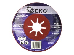 (obrázek pro) Brusný fíbrový lamelový kotouč 125mm P80