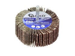 (obrázek pro) Brusný stopkový lamelový kotouč 80x30X6 P60