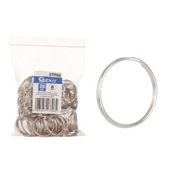 (obrázek pro) Kroužek na klíče 30mm, 100ks GEKO