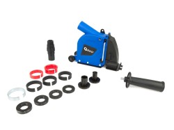 (obrázek pro) Odsávací kryt na frézování drážek, pro úhlové brusky 115-125mm GEKO