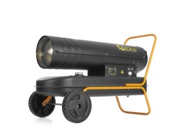 (obrázek pro) Horkovzdušná naftová turbína s termostatem, 65 kW GEKO