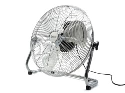 (obrázek pro) Podlahový ventilátor 120W, 45cm ocelový INOX GEKO