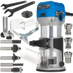 Frézka na dřevo s výkonem 710W s regulací výkonu (obrázek pro) Frézka na dřevo s výkonem 710W s regulací výkonu