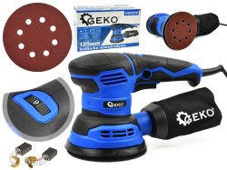 (obrázek pro) Excentrická bezprašná bruska 125mm 300W