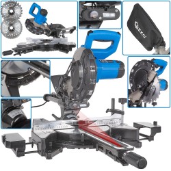 (obrázek pro) Pokosová pila s posuvem 1700W 210mm