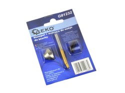 (obrázek pro) Náhradní matrice a razník pro elektrické nůžky / prostřihovač na plech GEKO