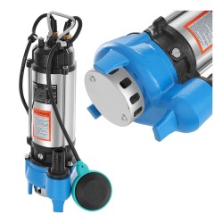 (obrázek pro) Kalové čerpadlo do studny a septiku 250W s plovákem WQD3-7-0.25 GEKO PREMIUM