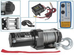 (obrázek pro) Elektrický lanový naviják 12V, 1134kg/2500lb GEKO