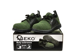 (obrázek pro) Bezpečnostní obuv model č. 10, S1P standard, zelené - velikost 42