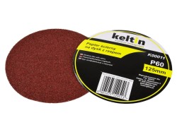 Aluminium oxide velcro disc 125mm P60 (obrázek pro) Aluminium oxide velcro disc 125mm P60
