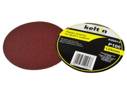 Aluminium oxide velcro disc 125mm P100 (obrázek pro) Aluminium oxide velcro disc 125mm P100