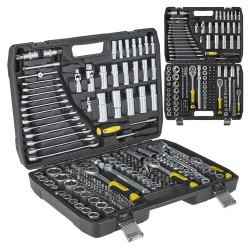 (obrázek pro) 216dílná sada nástrčných klíčů (1/4&quot;, 3/8&quot; a 1/2&quot;)