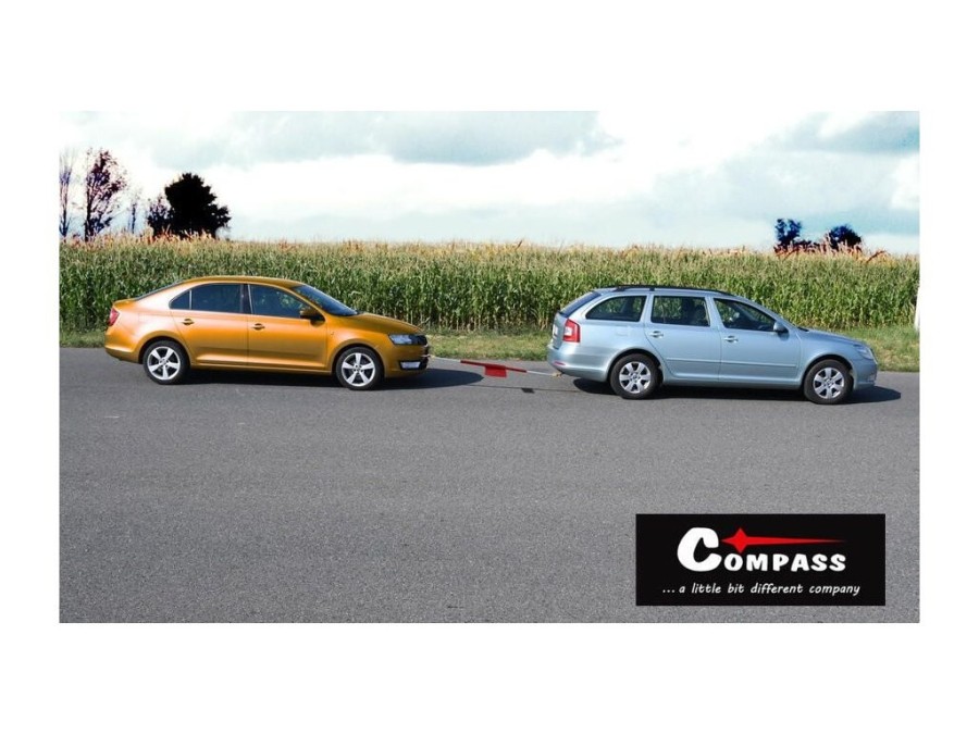 (obrázek pro) Tažná tyč 3000kg, odpružená, TÜV/GS COMPASS