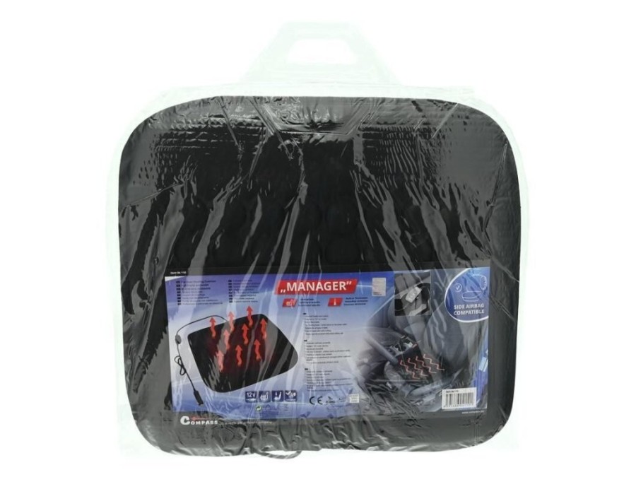 (obrázek pro) Vyhřívaný podsedák MANAGER, s termostatem, 12 V COMPASS