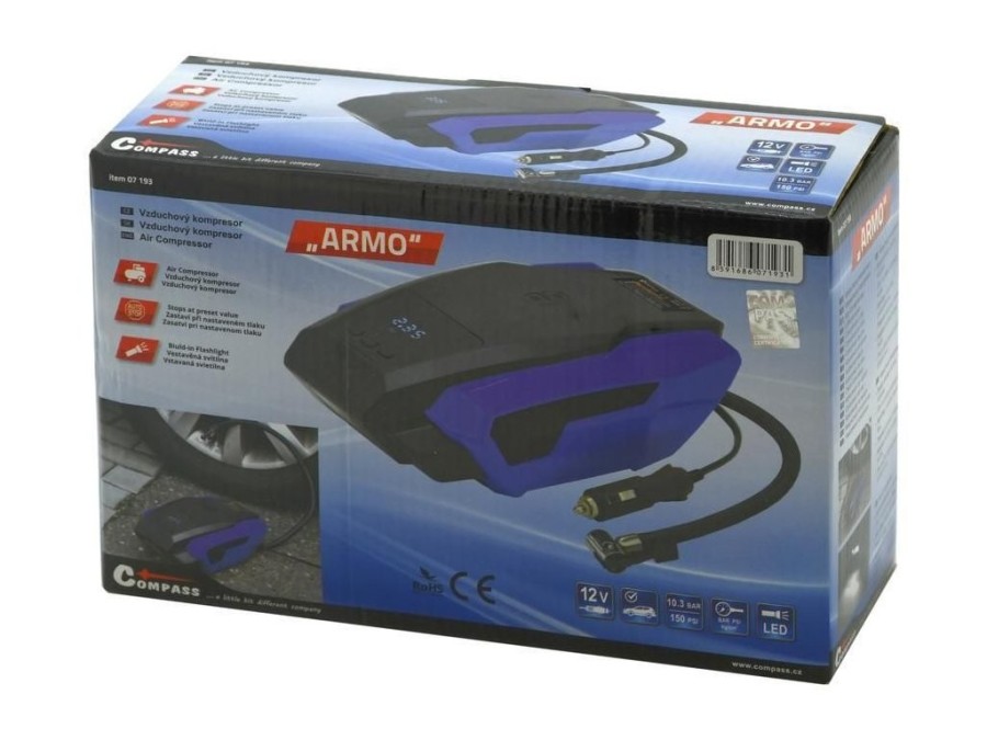 (obrázek pro) Kompresor 12V ARMO digitální COMPASS