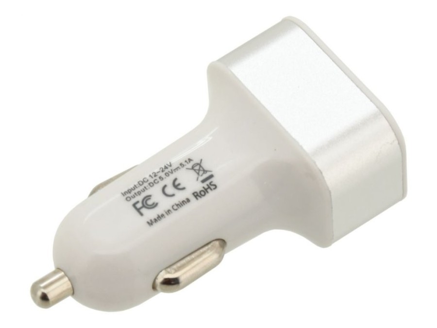 (obrázek pro) Zástrčka 3xUSB 5V/2100mA 12/24V COMPASS