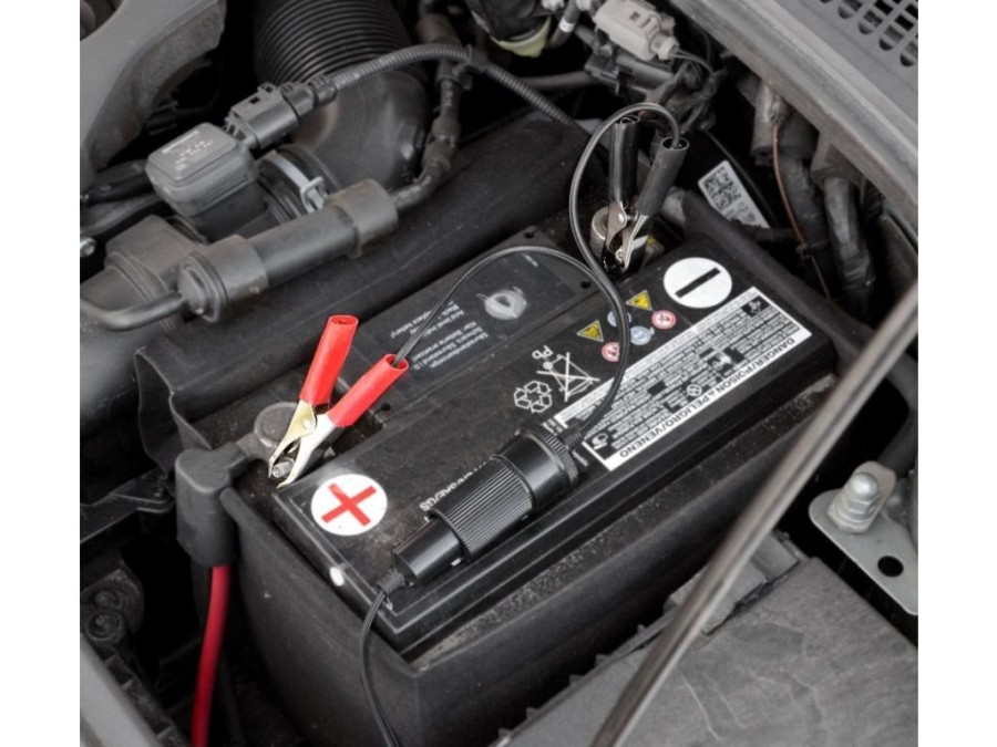 (obrázek pro) Adaptér autobaterie - zásuvka 12/24V COMPASS