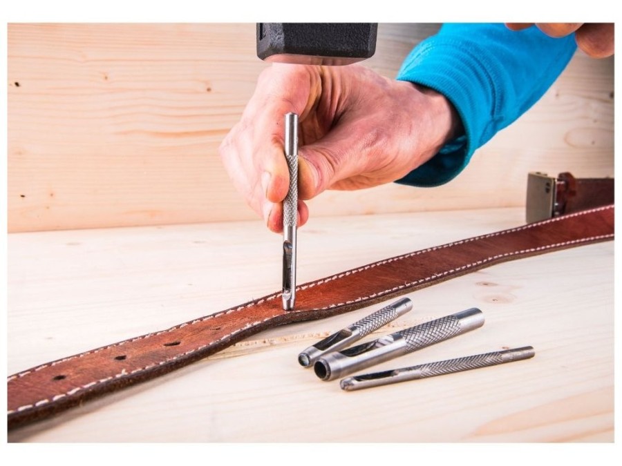 (obrázek pro) Děrovač kůže, sada 9ks, 2,5-10mm, EXTOL CRAFT