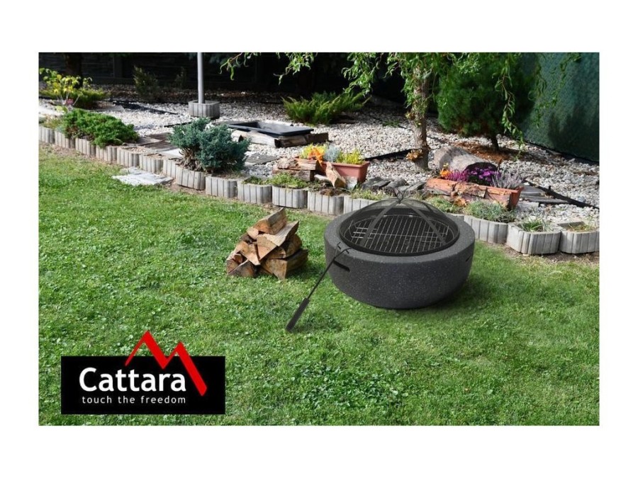 (obrázek pro) Ohniště LA PALMA šedé MgO CATTARA
